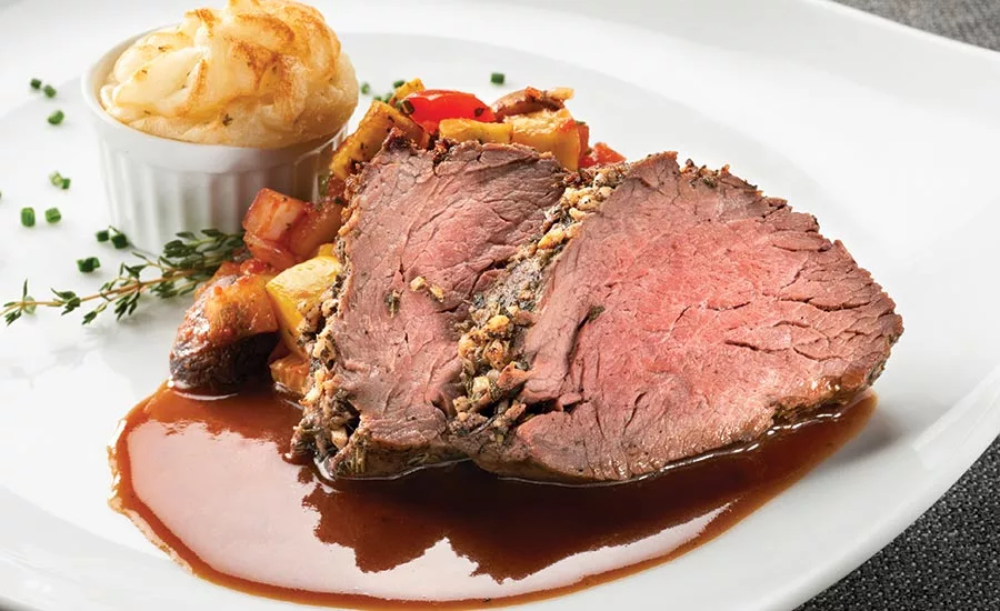 Slices of Meat with Briess Gravy