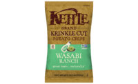 Kettle Brand Krinkle Cut Potato Chips Wasabi Ranch Flavor