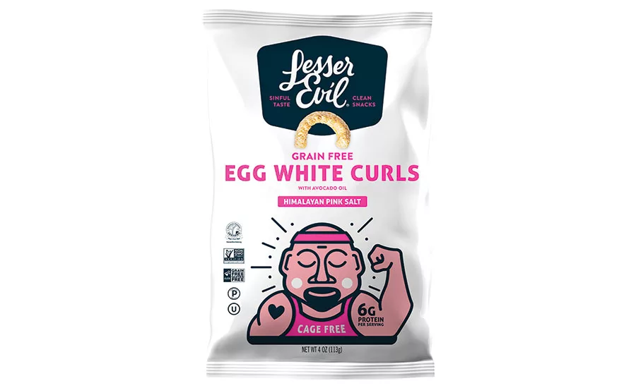 Lesser Evil Egg White Curls