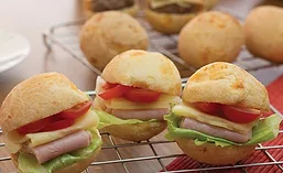 Slider Buns Made With Cassava Flour