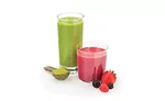 Green and Pink Smoothies