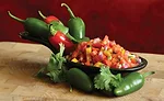 Fresh Peppers Cut Up