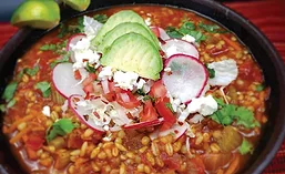 Multigrain Chilaquiles with IQF Red Quinoa and IQF Great Plains Quinoa