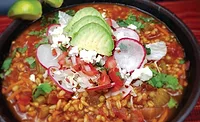 Multigrain Chilaquiles with IQF Red Quinoa and IQF Great Plains Quinoa