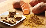 Sweet Potato Crackers