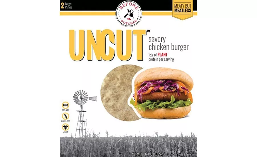 Before the Butcher UNCUT Plant-Based Chicken Burger