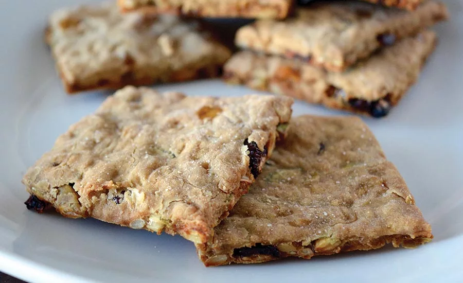 Seed and Fruit Olive Oil Crackers