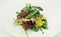 Bourbon Bacon Peach Salad