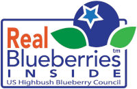 Real Blueberries Inside Logo
