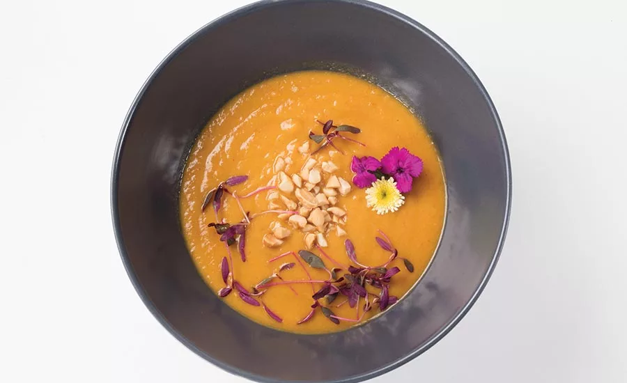 Bowl of Orange Soup