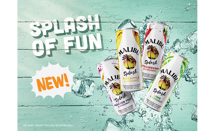 Malibu Splash Sparkling Malt Beverage