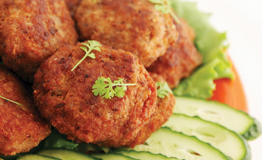 ColorMaker Plant-Based Meatballs