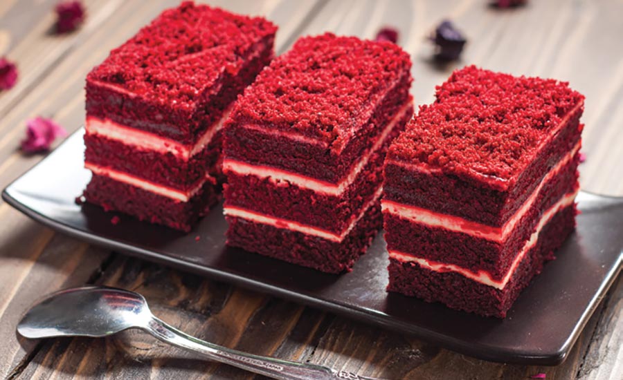 Red Beet-Based Colored Cake