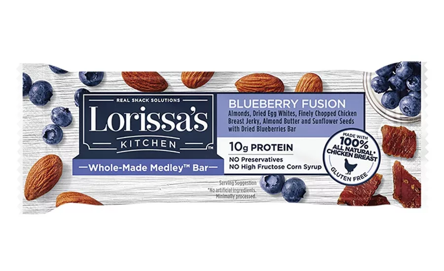 Lorissa's Kitchen Blueberry Fusion Bar
