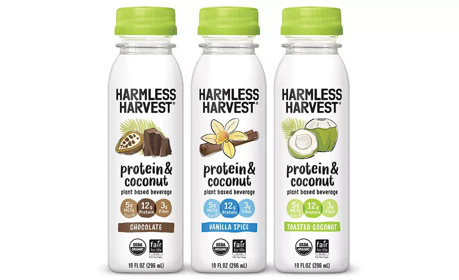 Harmless Harvest Protein & Coconut Plant Based Beverages