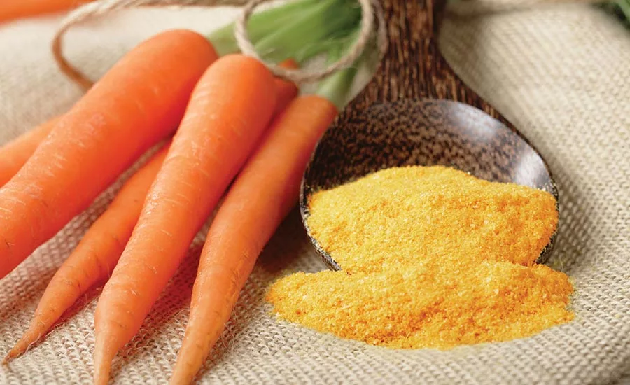 Whole Carrots and Powdered Carrots
