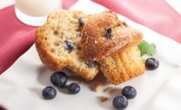Split Blueberry Muffin