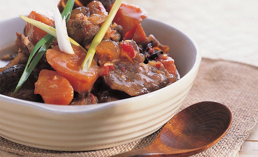 Stewed Beef with Soybean Sauce