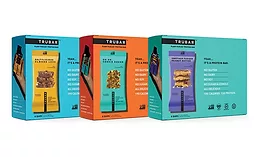 Boxes of Trubar Protein Bars