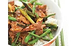 Beef, Green Beans, and Rice