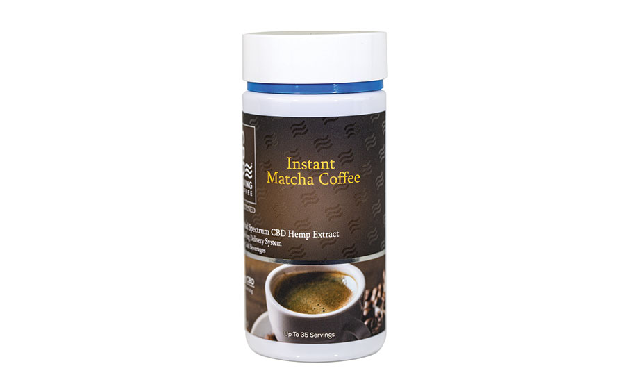 Instant Matcha Coffee with CBD