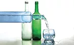 Pouring Bottle of Water