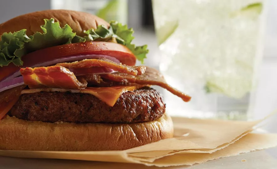 Plant-based Bac'n Cheeseburger