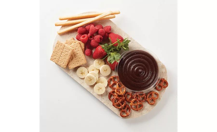 Chocolate Hummus and Treats