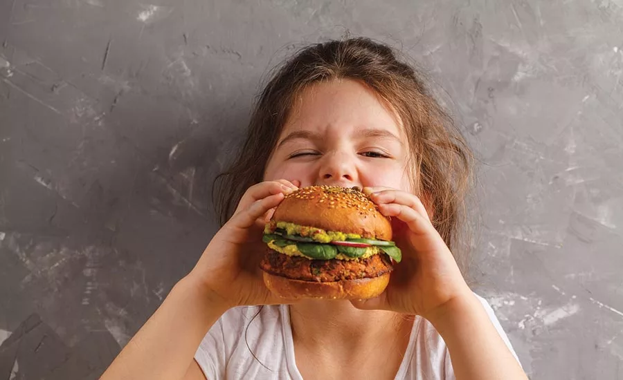 Seaweed-based Burger