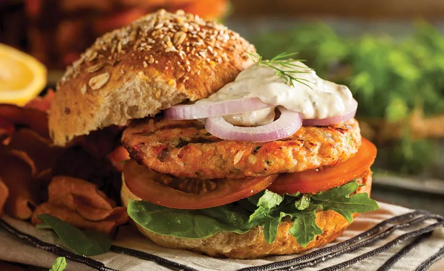 Plant-based Fish Patty