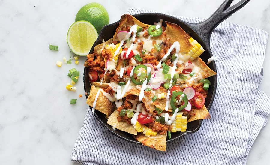 Plant-based Nachos