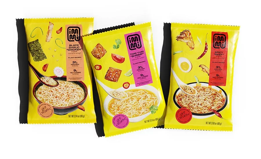 Three Packages of immi Ramen
