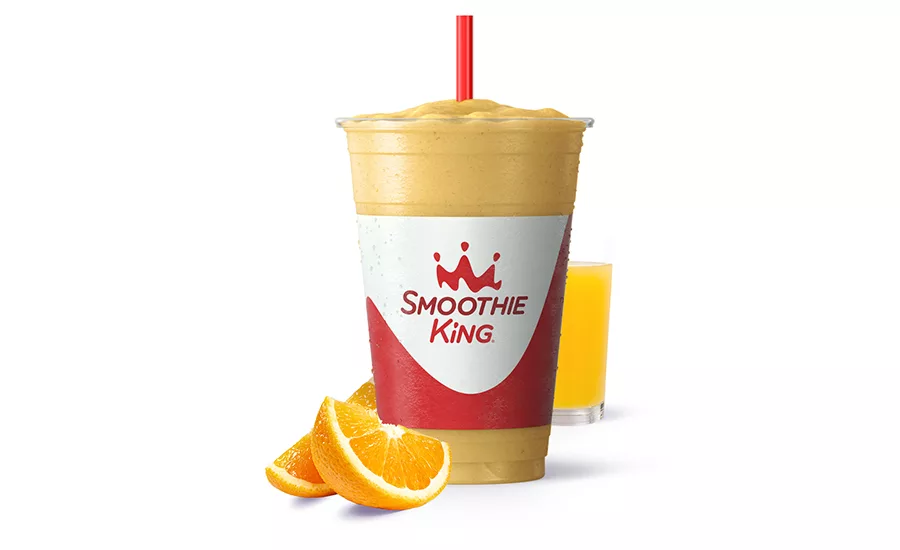 Smoothie King Immune Builder Orange Smoothie