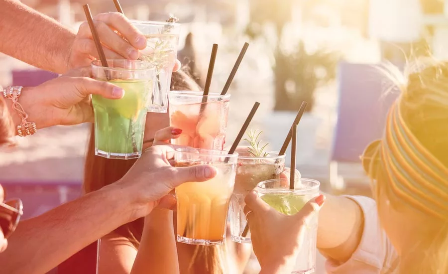 Cheers with Beverages