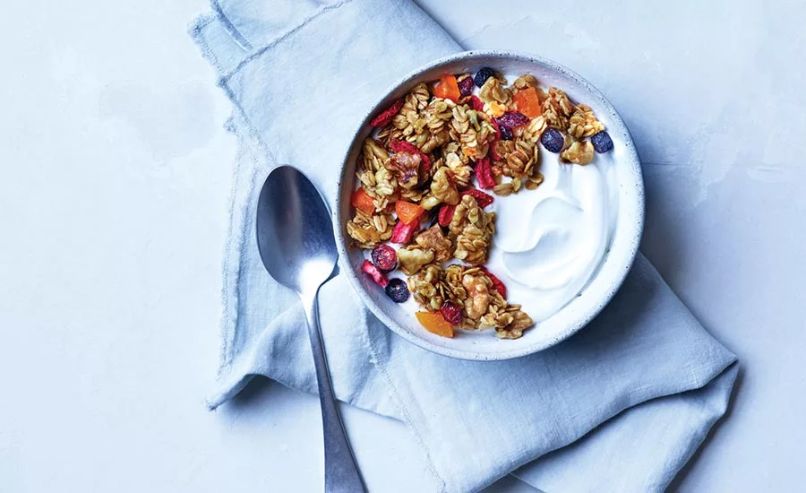 Granola and Yogurt