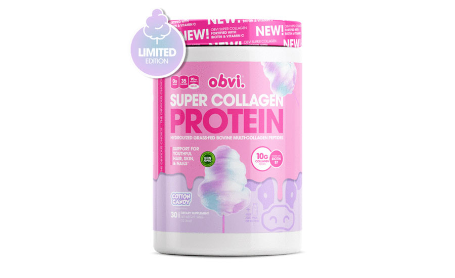 My Obvi Cotton Candy Collagen Protein Powder