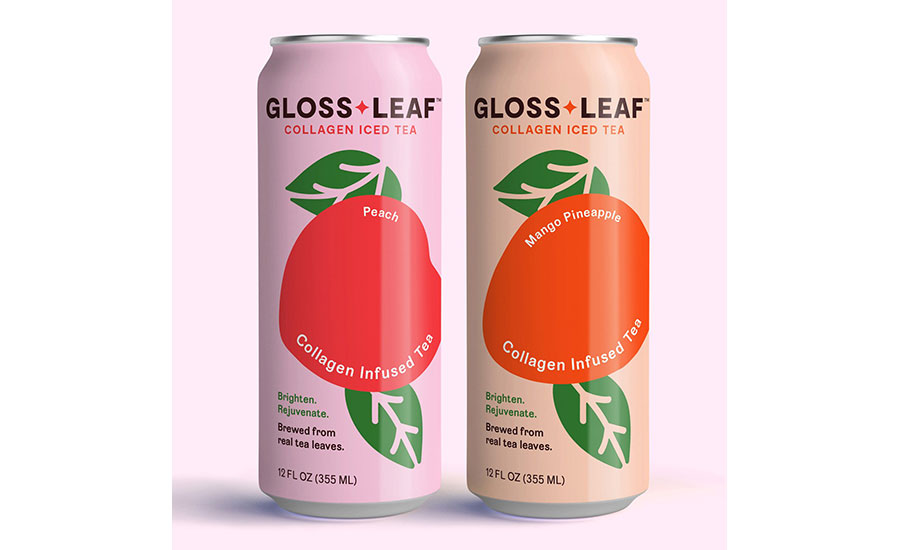 Gloss Leaf Collagen Iced Tea