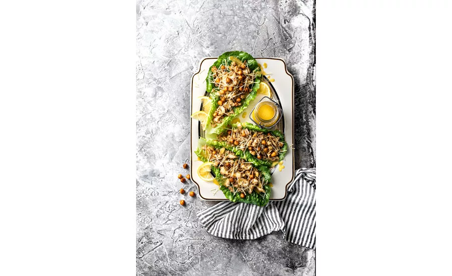 Handheld Caesar Miso Salad