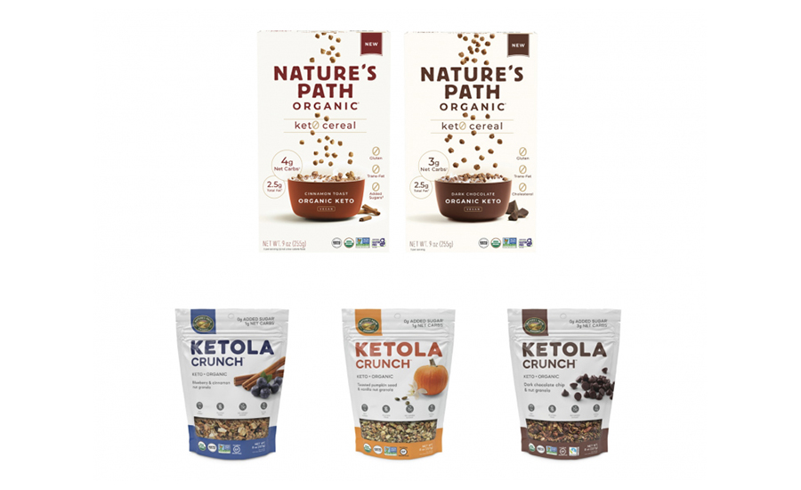 Nature's Path Organic Keto Cereal and Granola