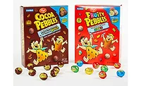 Cocoa PEBBLES and Fruity PEBBLES Bites
