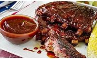 Ribs with Bourbon BBQ Sauce