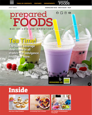 Prepared Foods July 2022 Cover