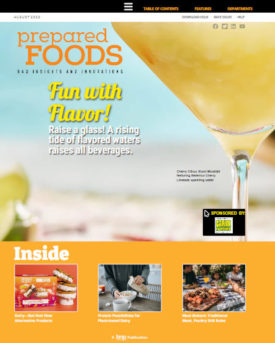 Prepared Foods August 2022 Cover