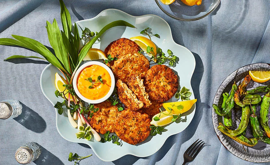 Plant Based Crab Cakes