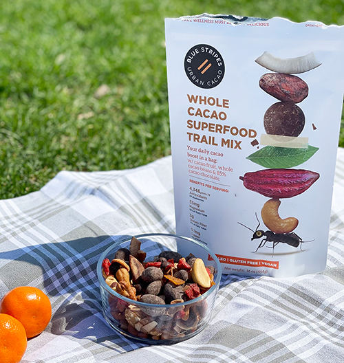 Blue Stripes Whole Cacao Superfood Trail Mix