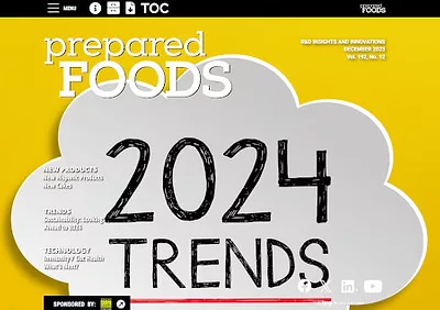 Prepared Foods December 2023 Cover