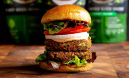 Hamburger Made With Cutting Vedge Burger Patties