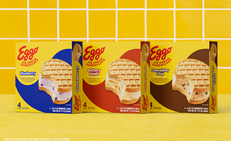 Eggo Ice Cream Sandwiches