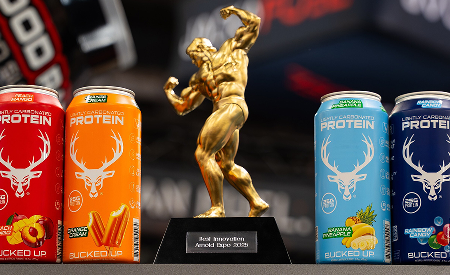 Bucked Up lightly carbonated Protein Drinks