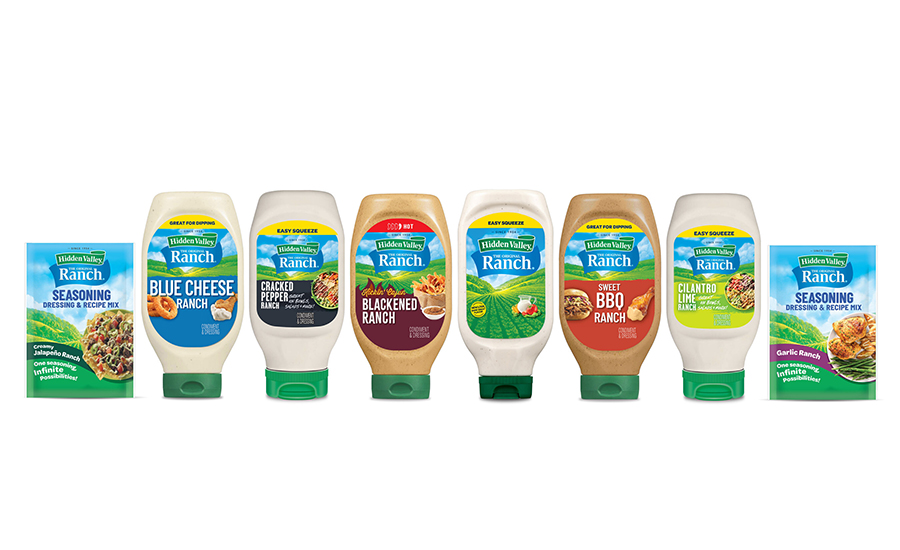 Hidden Valley Ranch dressing line